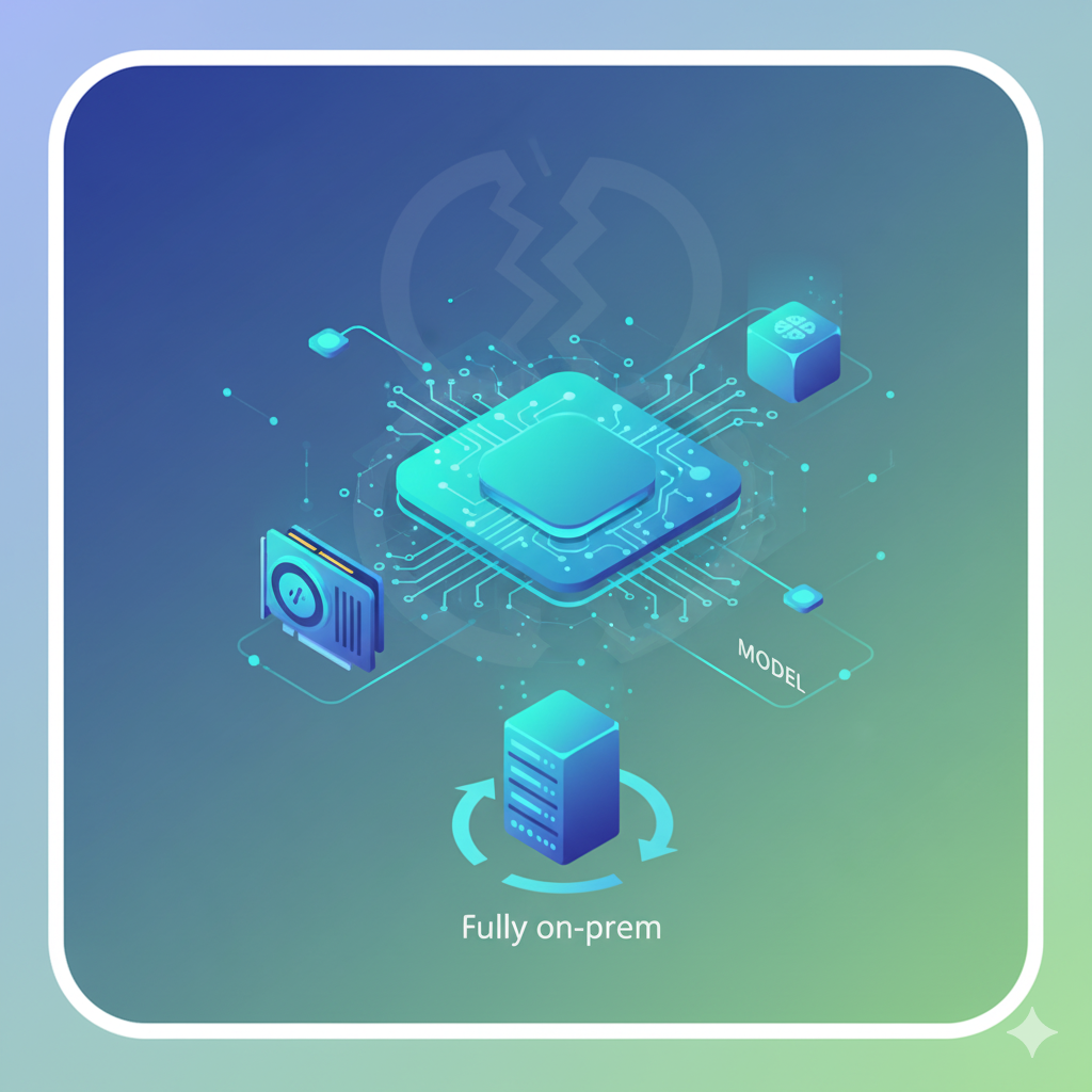 Lock symbol with security icons